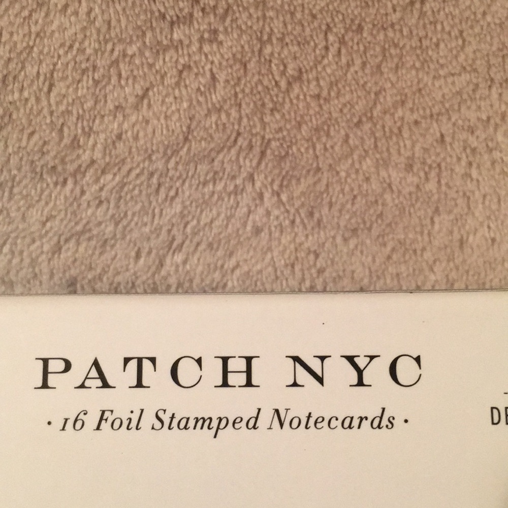 Patch NYC Ocean Sea Themed Foil Stamped Notecards - Picture 6 of 7